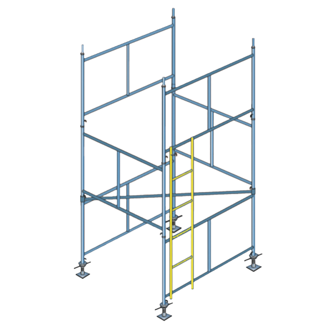 Passo 3 — Torre subindo com escada interna