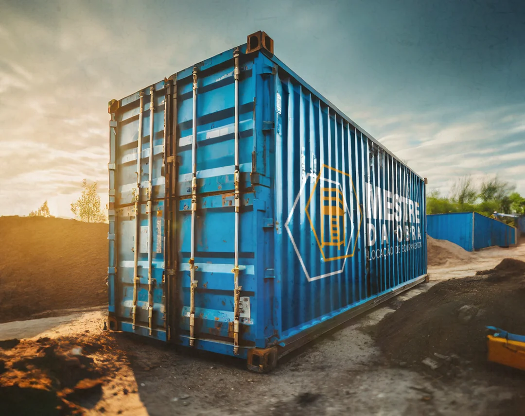 Alugue containers no Mestre da Obra.