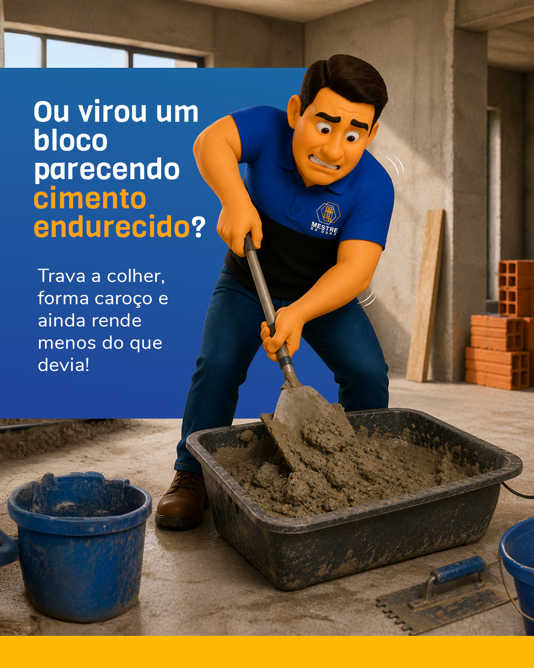 Ou virou um bloco parecendo cimento endurecido?